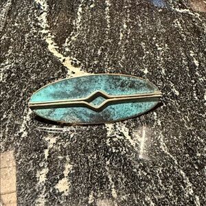 Vintage Gold-Tone Hair Clip